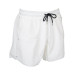 Emporio Armani Swimwear Costume boxer Bianco con logo ricamato Emporio Armani