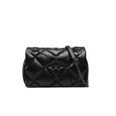 EMPORIO ARMANI SHOPPING BAG TRAPUNTATA BLACK CON LOGO AQUILA	