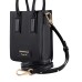 EMPORIO ARMANI MINI BORSA A MANO BLACK CON TRACOLLA REGOLABILE ESTRAIBILE