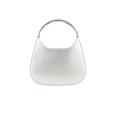 EMPORIO ARMANI MINI BORSA A MANO HOBO SILVER CON TRACOLLA REGOLABILE ESTRAIBILE