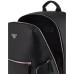 EMPORIO ARMANI ZAINO BLACK IN PELLE RIGENERATA SAFFIANO PLACCHETTA AQUILA ASV