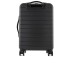 EMPORIO ARMANI TROLLEY CABINA IN ABS UNISEX BLACK DETTAGLIO SAFFIANO E PLACCHETTA AQUILA ASV