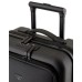 EMPORIO ARMANI TROLLEY CABINA IN ABS UNISEX BLACK DETTAGLIO SAFFIANO E PLACCHETTA AQUILA ASV