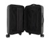 EMPORIO ARMANI TROLLEY CABINA IN ABS UNISEX BLACK DETTAGLIO SAFFIANO E PLACCHETTA AQUILA ASV