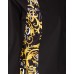 Versace Jeans Couture Camicia da Uomo Nera con stampa Logo Couture a contrasto sui lati
