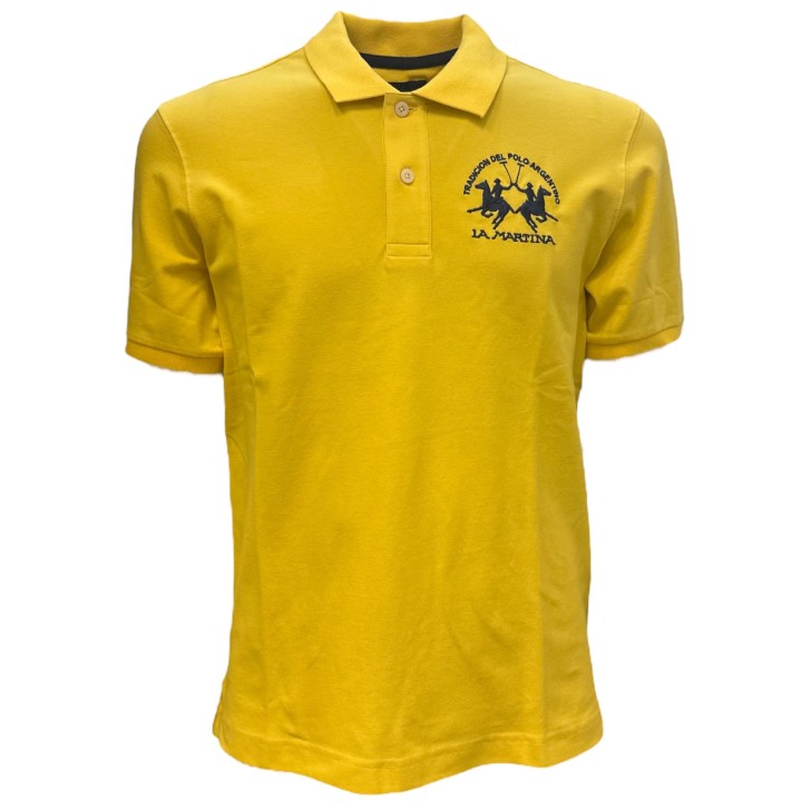 LA MARTINA MAN POLO S/S PIQUET STRETCH   