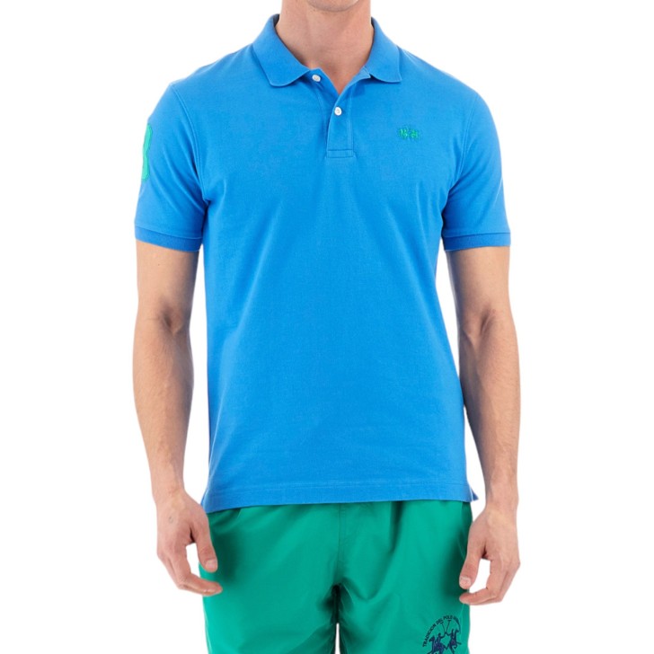 LA MARTINA MAN POLO S/S PIQUET STRETCH   