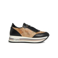 Alviero Martini Prima Classe Sneakers da Donna in Stampa Geo Classic