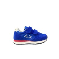 SUN68 SNEAKER BOYS TOM SOLID BABY IN SUEDE E NYLON ROYAL