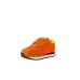 SUN68 SNEAKER BOYS TOM SOLID FIRST STEP IN SUEDE E NYLON ARANCIO FLUO