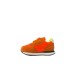 SUN68 SNEAKER BOYS TOM SOLID FIRST STEP IN SUEDE E NYLON ARANCIO FLUO