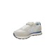 SUN68 SNEAKER BOYS TOM SOLID KID IN SUEDE E NYLON WHITE 