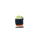 SUN68 SNEAKER BOYS TOM FLUO BABY IN SUEDE E NYLON NAVY BLUE