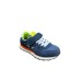 SUN68 SNEAKER BOYS TOM FLUO KID IN SUEDE E NYLON NAVY BLUE