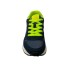 SUN68 SNEAKER BOYS TOM FLUO TEEN IN SUEDE E NYLON NAVY BLUE