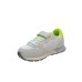 SUN68 SNEAKER BOYS JAKI 2.0 FLUO KID IN SUEDE E TELA WHITE