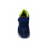 SUN68 SNEAKER BOYS JAKI 2.0 FLUO KID IN SUEDE E TELA NAVY BLUE