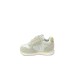 SUN68 SNEAKER GIRLS ALLY GOLD SILVER FIRST STEP IN SUEDE E NYLON WHITE