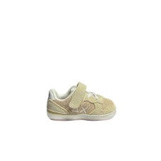 SUN68 SNEAKER GIRLS ALLY GLITTER TEXTILE NEW BORN ORO 