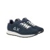 SUN68 TOM SUEDE SNEAKER IN SUEDE BLUE