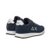 SUN68 TOM SUEDE SNEAKER IN SUEDE BLUE