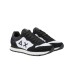 SUN68 TOM SNEAKER BLACK E WHITE IN MIX DI MATERALI	