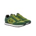 SUN68 TOM SNEAKER GREEN IN MIX DI MATERALI 