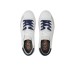 SUN68 STREET SNEAKER IN LEATHER WHITE E NAVY BLUE