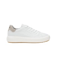 SUN68 BIG BOY SNEAKER IN LEATHER TOTAL WHITE DA UOMO