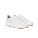 SUN68 BIG BOY SNEAKER IN LEATHER TOTAL WHITE DA UOMO