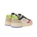 SUN68 BIG BASKET SNEAKER IN LEATHER E SUEDE MULTICOLOR