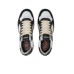 SUN68 BIG BASKET SNEAKER IN LEATHER E SUEDE BLACK E WHITE 