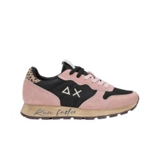 SUN68 ALLY VINTAGE SNEAKER PINK E BLACK DA DONNA	