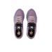 SUN68 STARGIRL GLITTER LOGO SNEAKER IN NYLON E SUEDE LILLA