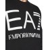 EA7 Emporio Armani Felpa da Uomo Nera con logo 