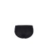 Emporio Armani Slip nero in cotone con vita elastica e logo lettering