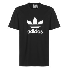 Adidas Originals T-shirt a manica corta Nera da uomo con maxi logo Adidas