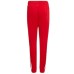 Adidas Originals Pantalone di tuta rosso in cotone con logo lettering 