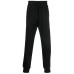 Versace Jeans Couture Pantalone sportivo nero con bande in nastro nero ai lati 