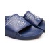 Emporio Armani Swimwear Ciabatta Blu con Maxi logo Aquila