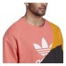 Adidas Originals T-shirt oversize multicolore da Uomo con logo 