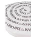 Emporio Armani Basco Bianco in misto lino con logo snail effect da Donna