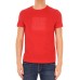 Emporio Armani T-shirt a manica corta Rossa da uomo con logo lettering