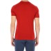 Emporio Armani T-shirt a manica corta Rossa da Uomo con logo Aquila ricamato