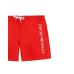 Emporio Armani Swimwear boxer mare Rosso con ricamo Emporio Armani