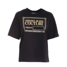 Versace Jeans Couture T-shirt da Donna Nera