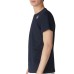 K-Way T-shirt LE VRAI EDOUARD a manica corta blu con logo stampato K-WAY nella parte anteriore