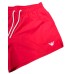 Emporio Armani Swimwear Costume boxer Rosso con ricamo micro aquila