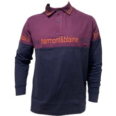 Harmont&Blaine Polo a maniche lunghe da uomo in cotone