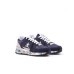 Premiata MASE_5684 Sneakers blu in pelle scamosciata e nylon